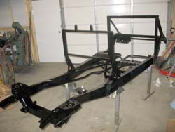 HAND BUILT STEEL CHASSIS