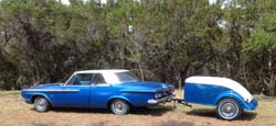 MIKE MORRISON'S 62 PLYMOUTH FURY AND ROADSTER TRAILER